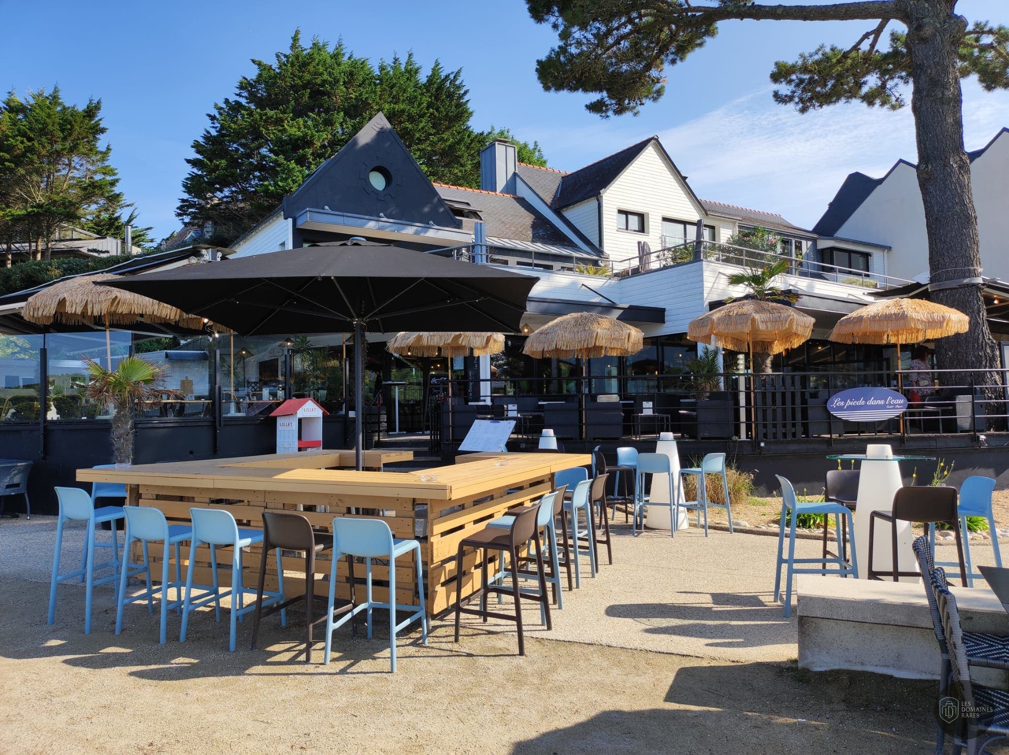 Vue extérieure du lieu Ty Events à Guidel en Bretagne