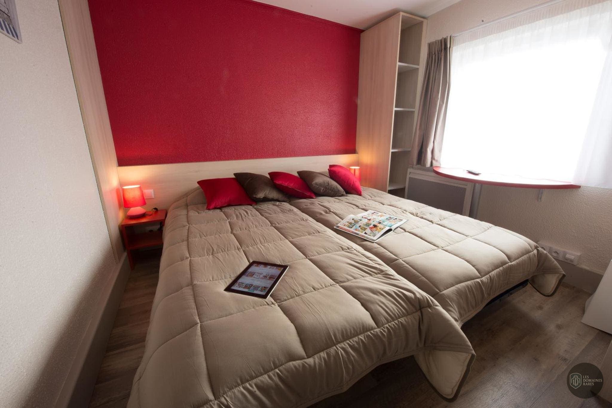 Chambre de la villa VVF Blériot-Plage en Hauts-de-France