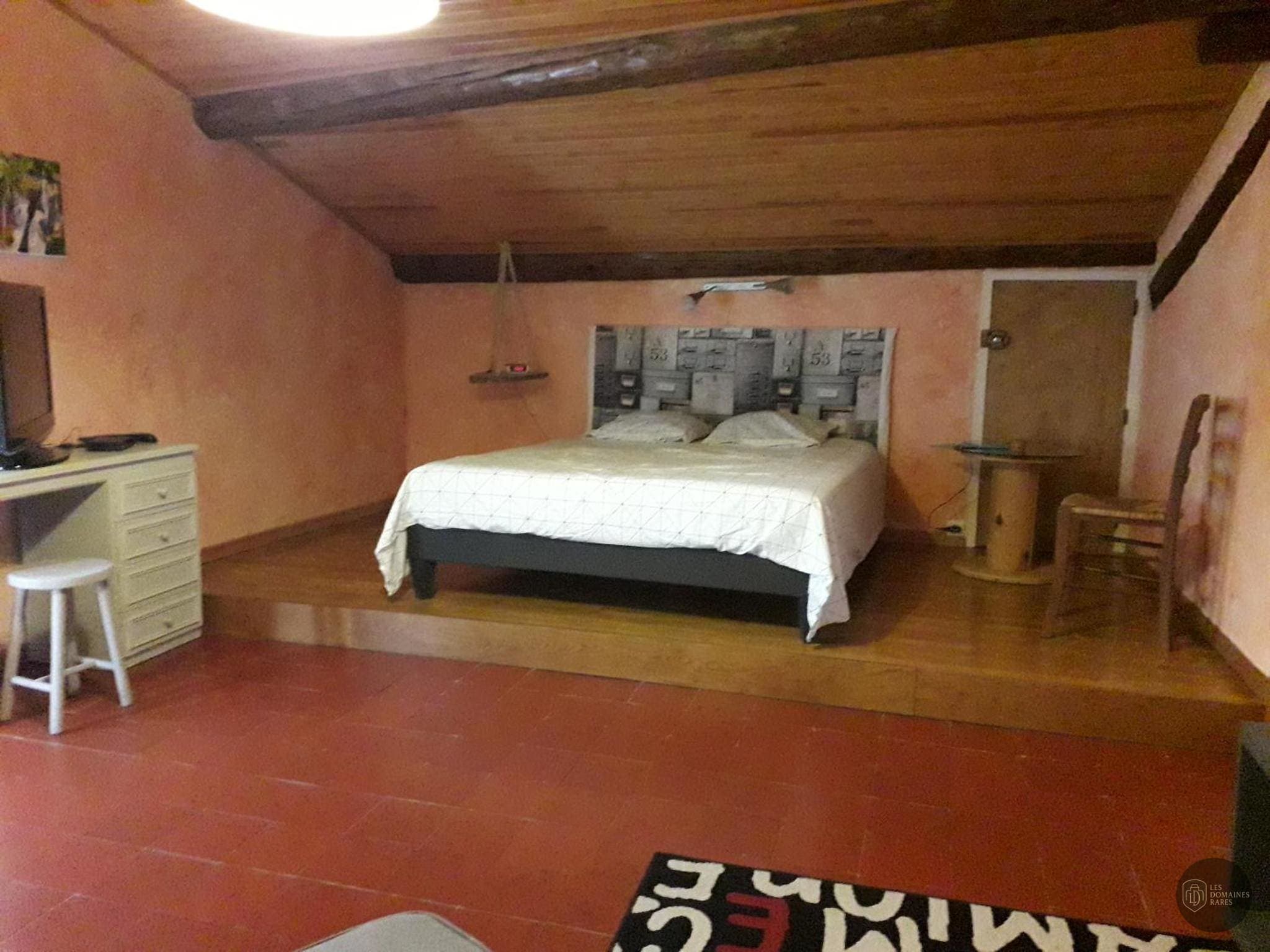 Chambre de l'auberge Val de l'Hort en Occitanie