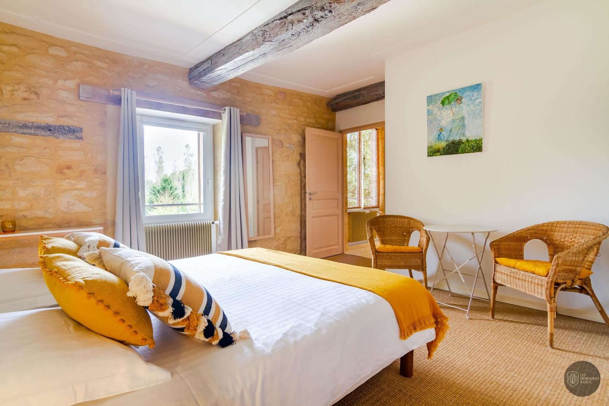 Chambre du bateau Vallis Guidonis à Laval en Pays de la Loire