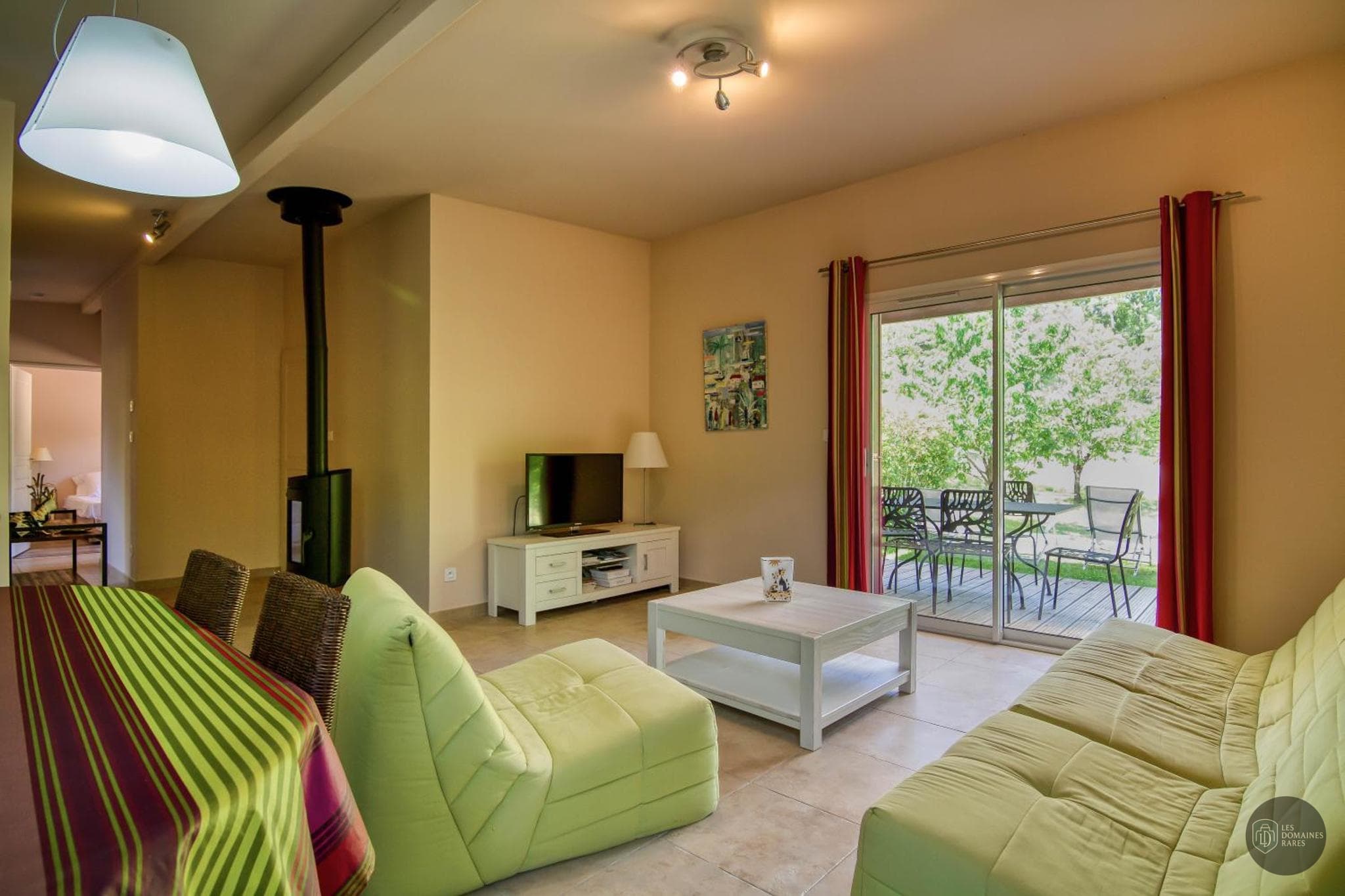 Espace intérieur du bateau Vallis Guidonis à Laval en Pays de la Loire