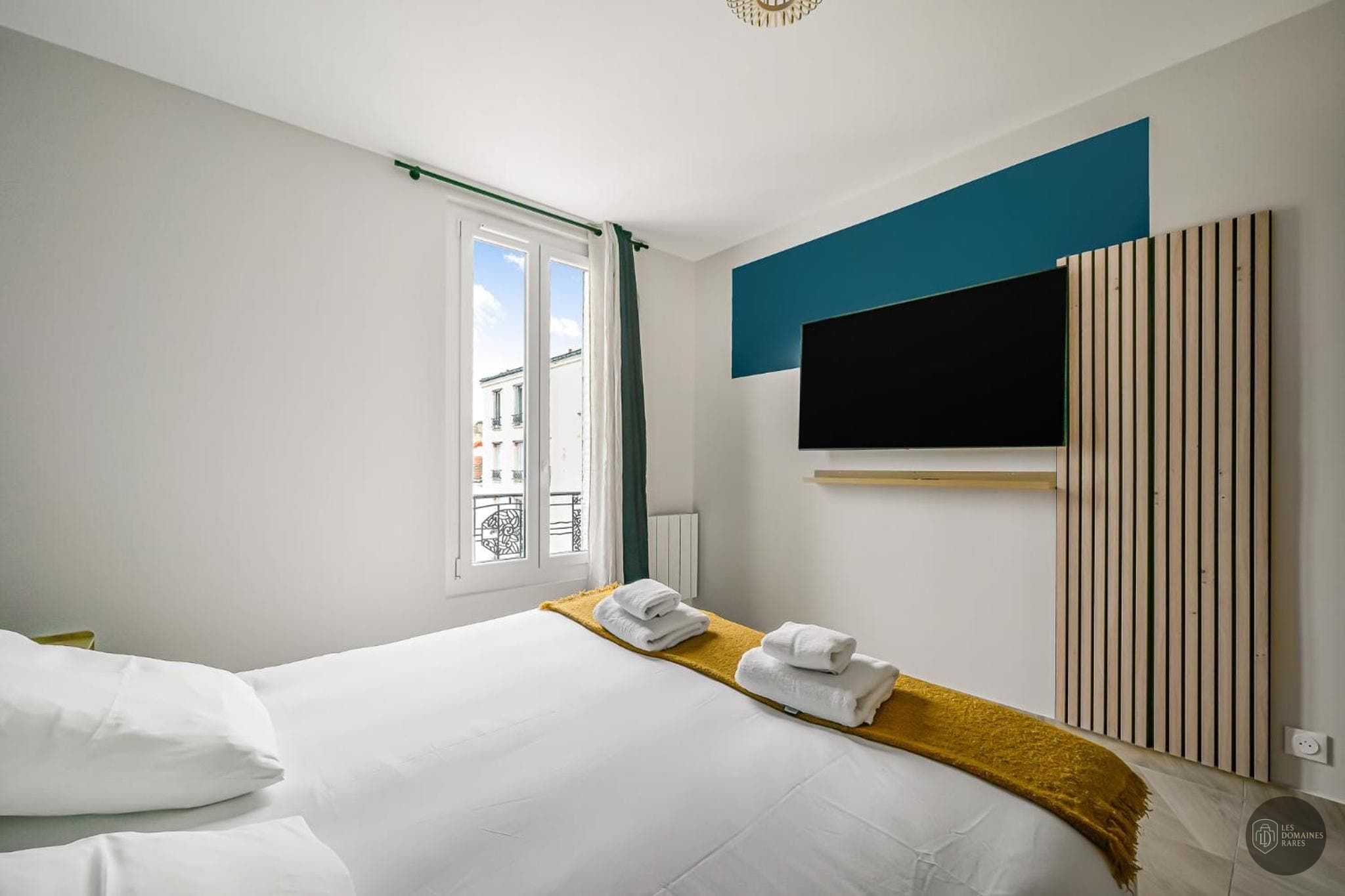 Chambre du restaurant Verde Paris à Paris en Île-de-France - séminaire paris france coordonnées gps latitude : 48.867670