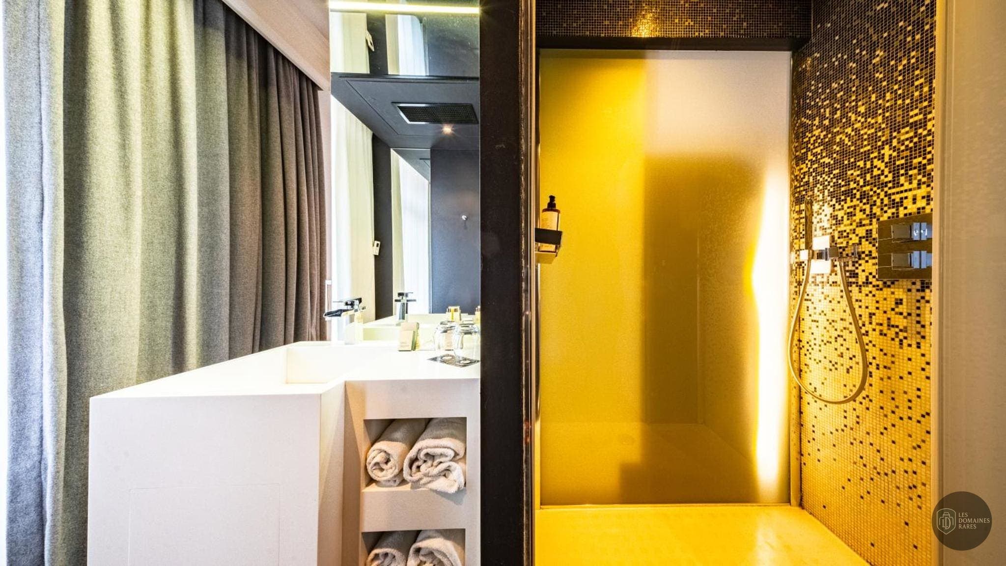 Salle de bain de l'hôtel Vertigo Hôtel à Dijon en Bourgogne-Franche-Comté