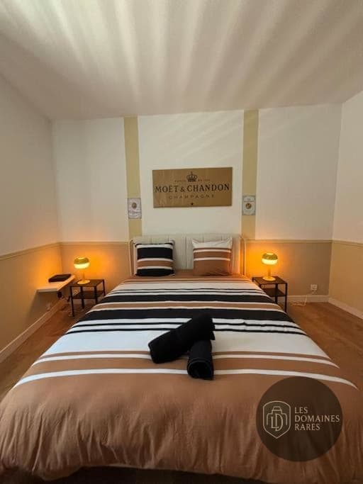 Chambre du domaine Veuve Clicquot à Reims en Grand Est