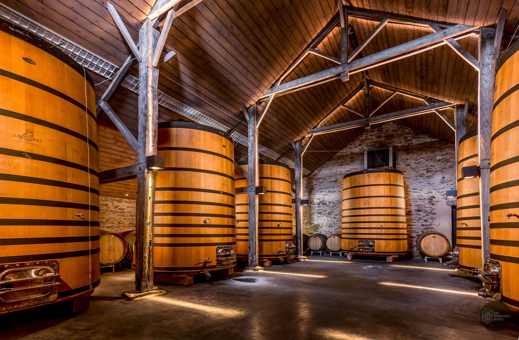 Espace intérieur du domaine Vignobles Mourat en Pays de la Loire