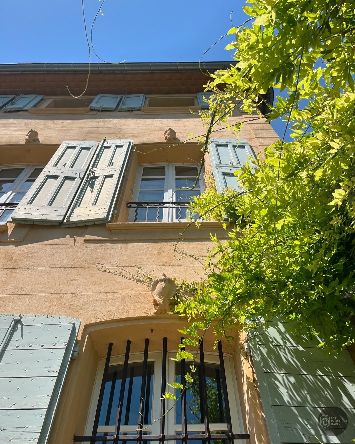 Façade de la Villa Acantha