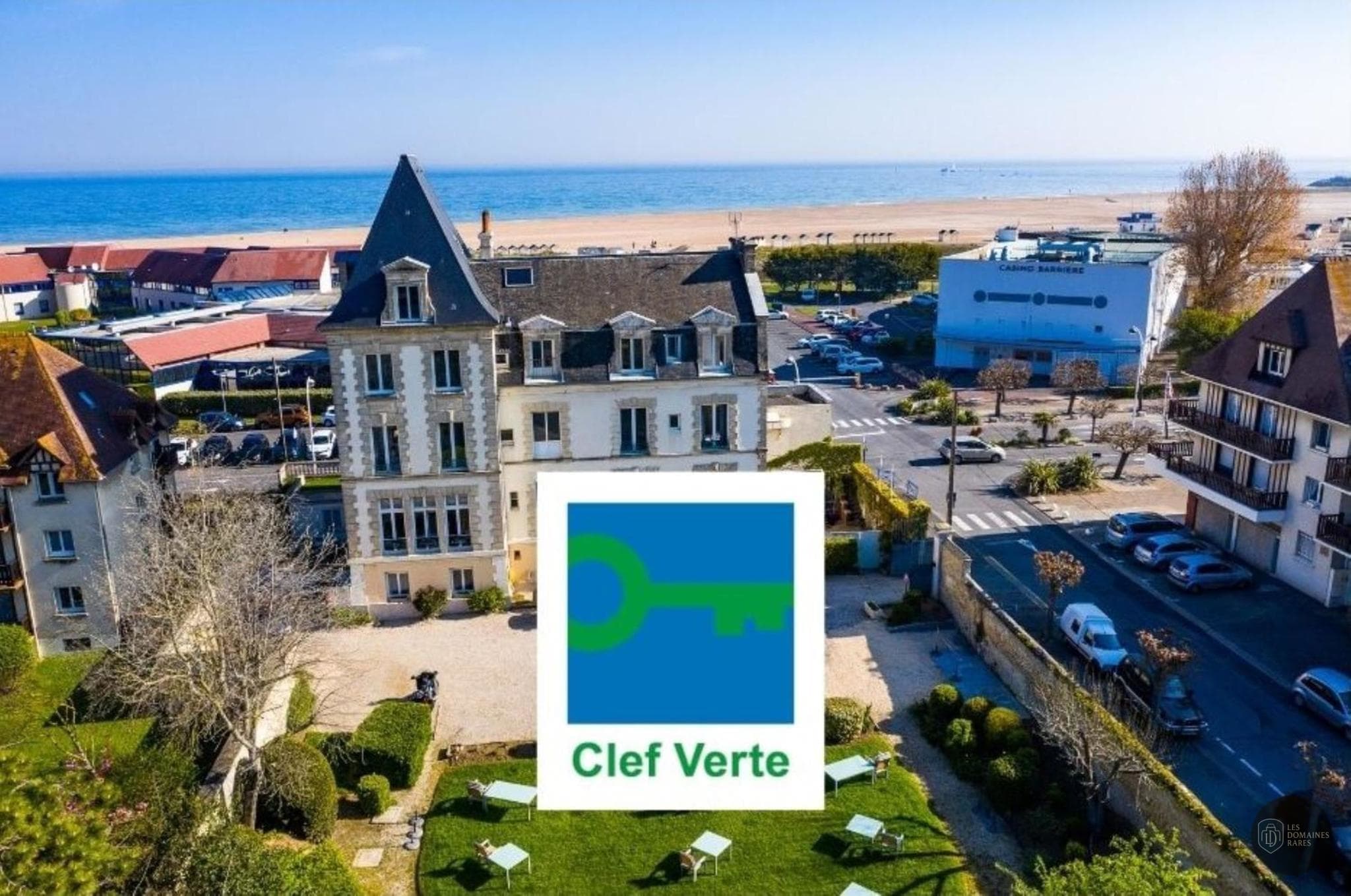 Vue de l'hôtel Villa Andry à Ouistreham en Normandie