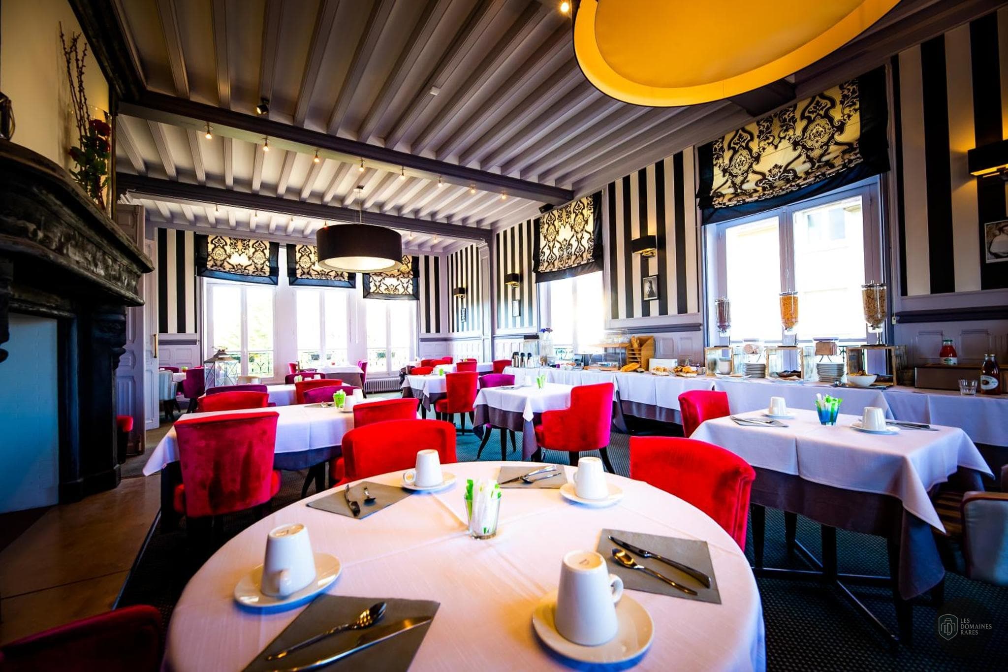 Restaurant de l'hôtel Villa Andry à Ouistreham en Normandie - séminaire calvados