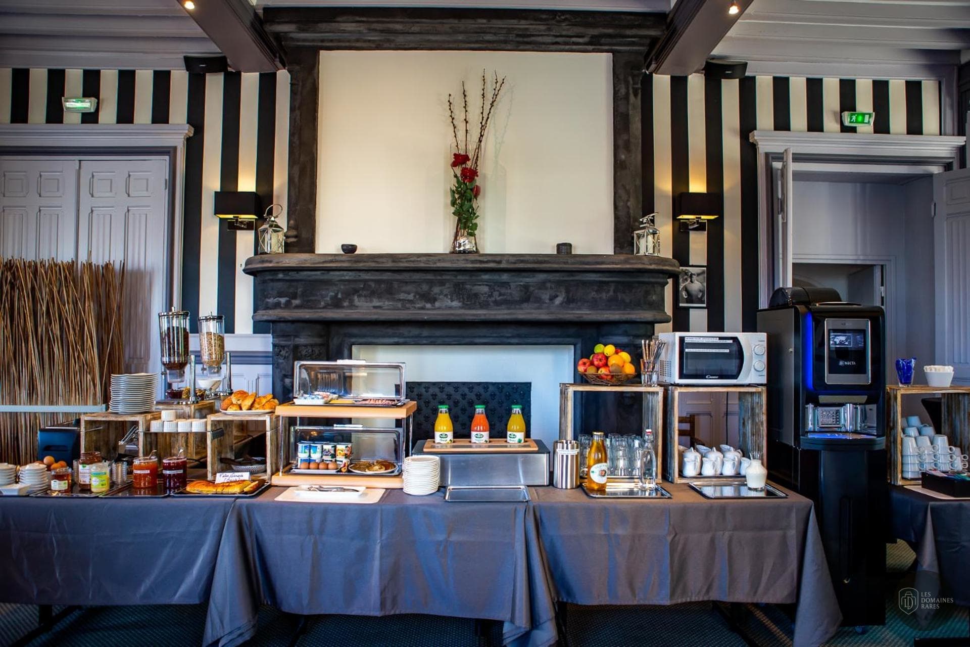 Restaurant de l'hôtel Villa Andry à Ouistreham en Normandie