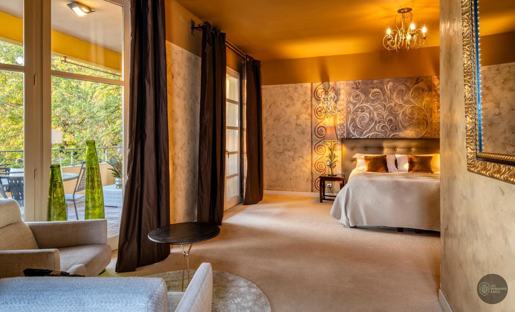 Vue extérieure de l'hôtel Villa Augusta en Auvergne-Rhône-Alpes