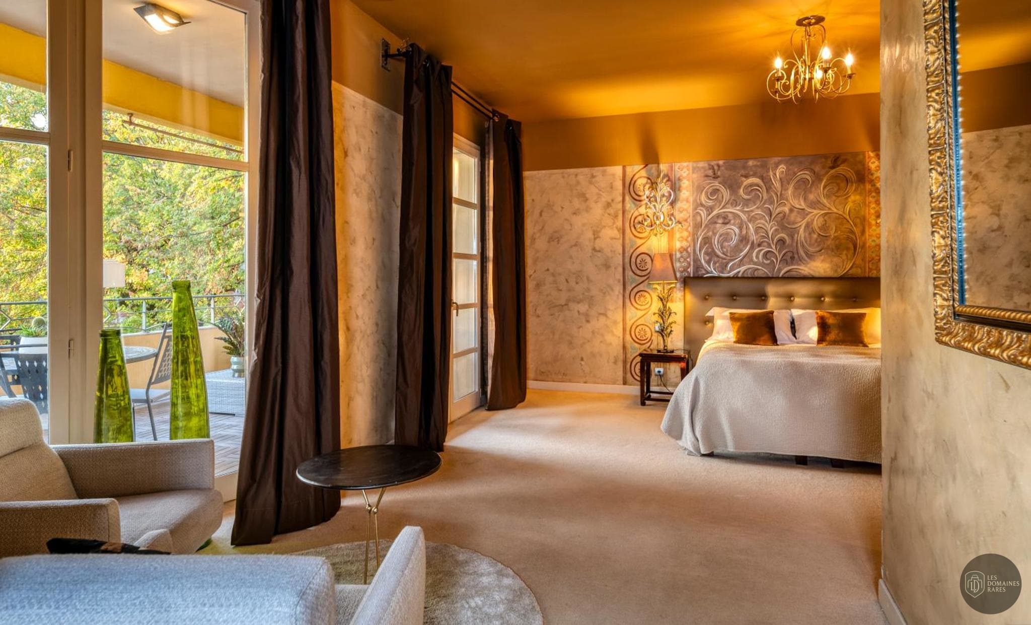 Vue extérieure de l'hôtel Villa Augusta en Auvergne-Rhône-Alpes