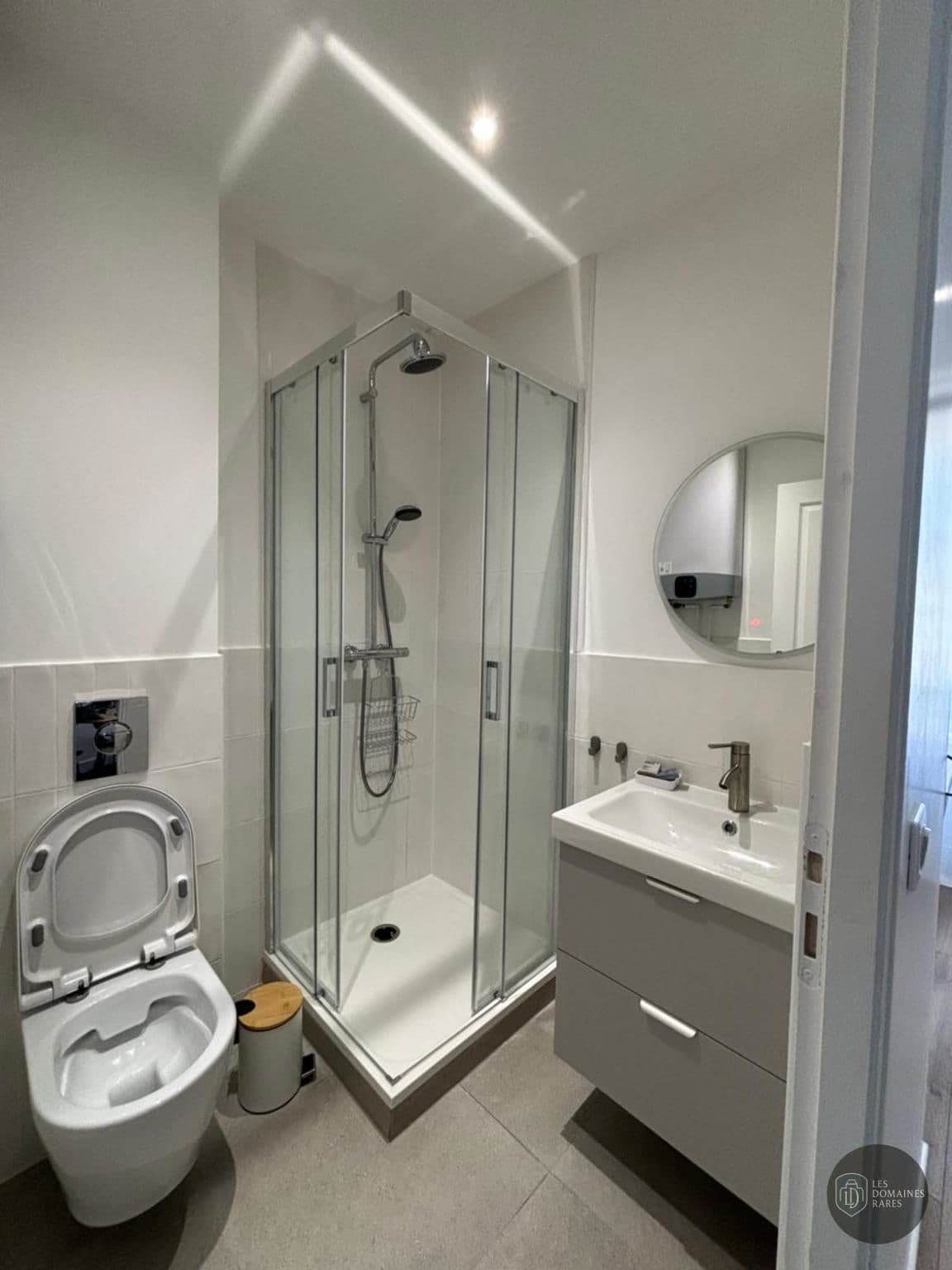 Salle de bain de la villa Villa Bois Joli en Normandie