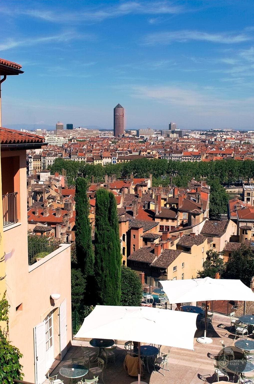 Vue extérieure de la villa Villa Florentine à Lyon en Auvergne-Rhône-Alpes