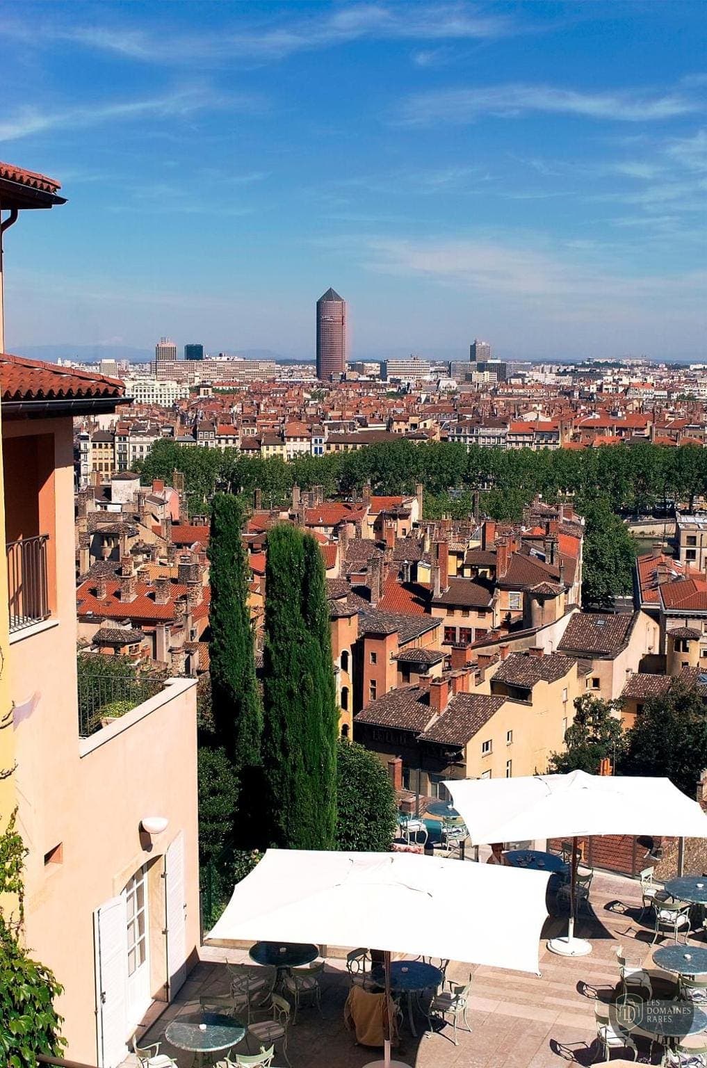 Vue extérieure de la villa Villa Florentine à Lyon en Auvergne-Rhône-Alpes