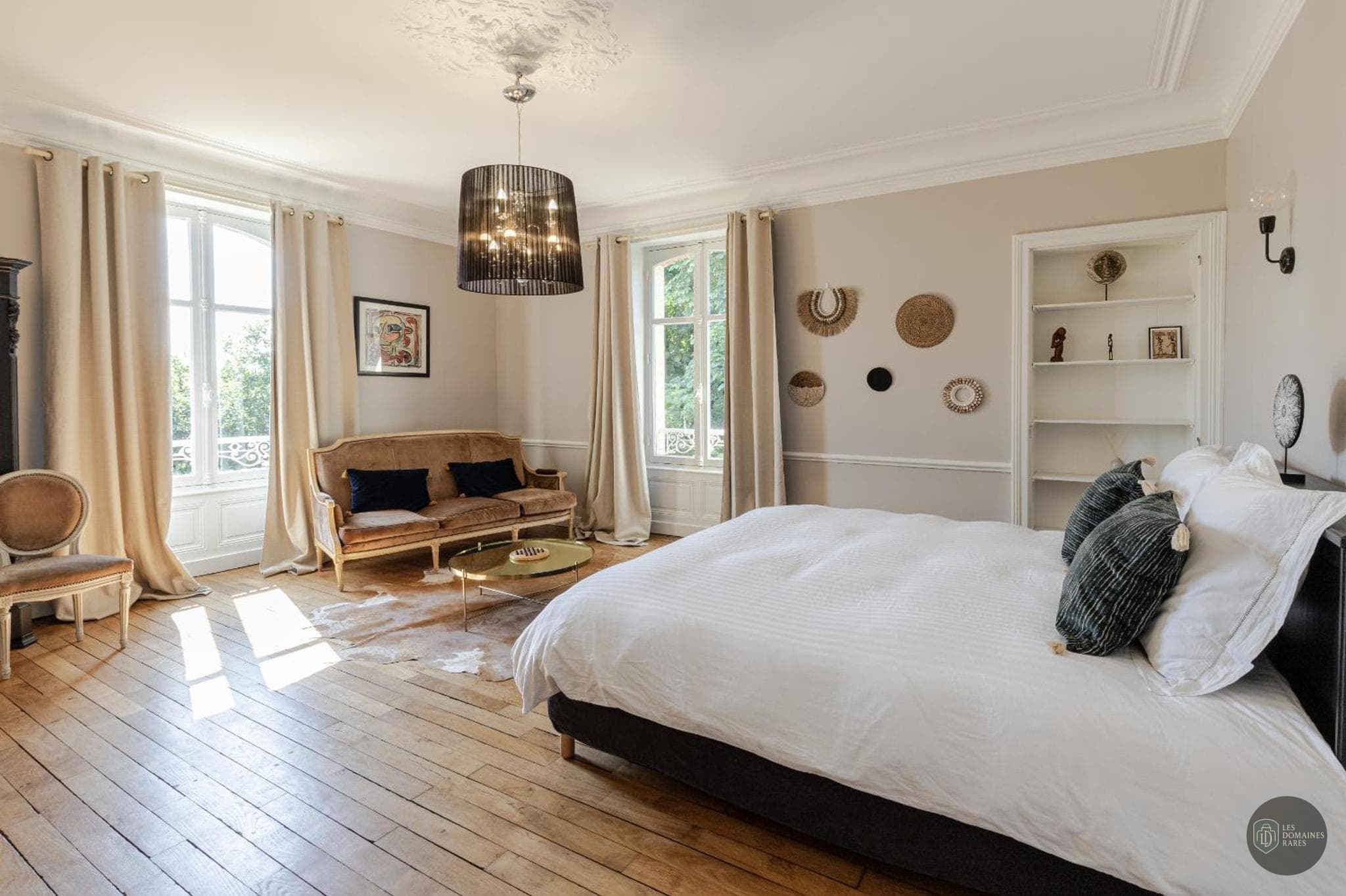 Chambre de la villa Villa Méguinelle à Grand en Bretagne - séminaire ille-et-vilaine (35)