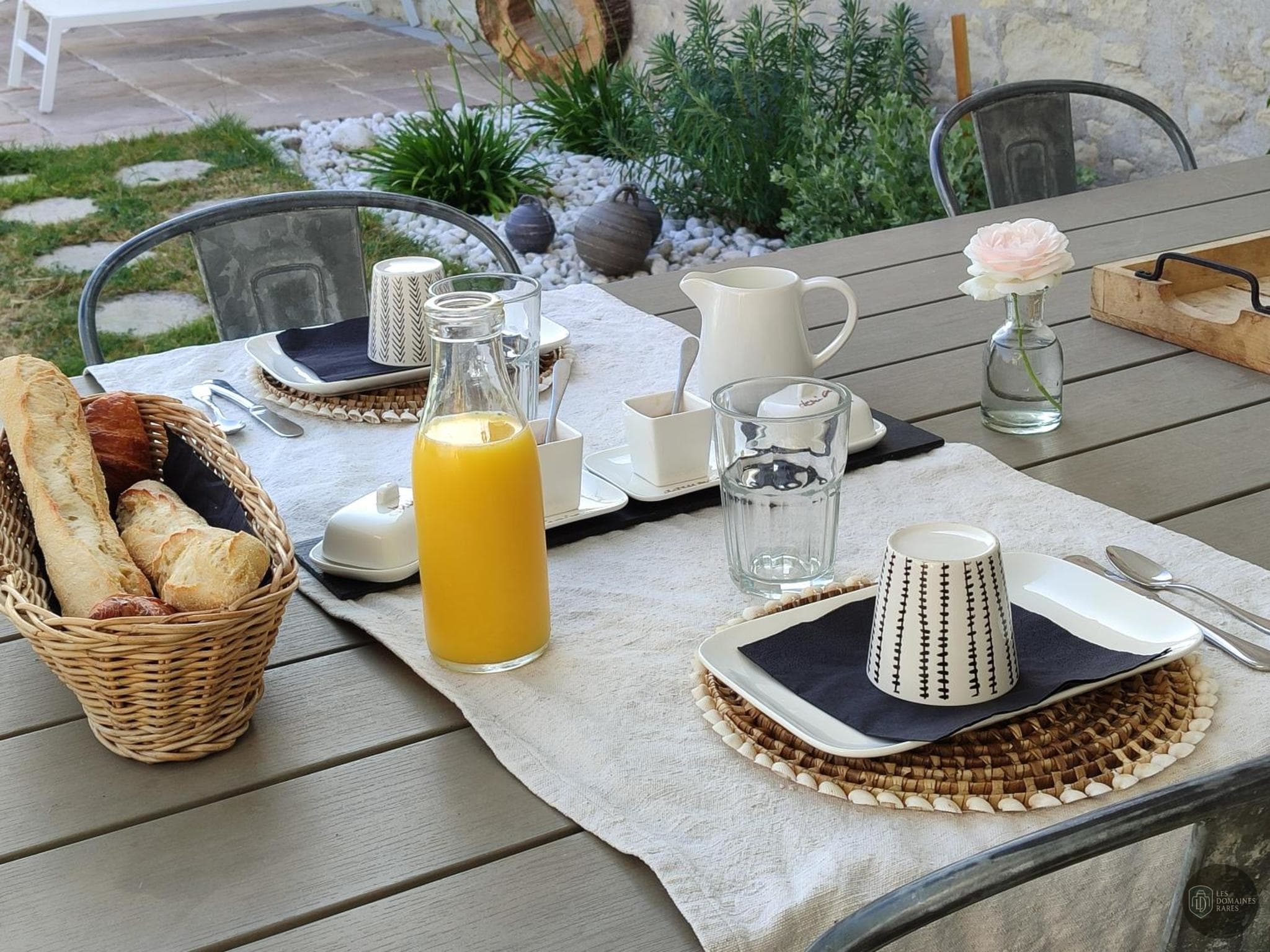 Vue extérieure de l'hôtel Villa Marie à Ramatuelle en Provence-Alpes-Côte d'Azur
