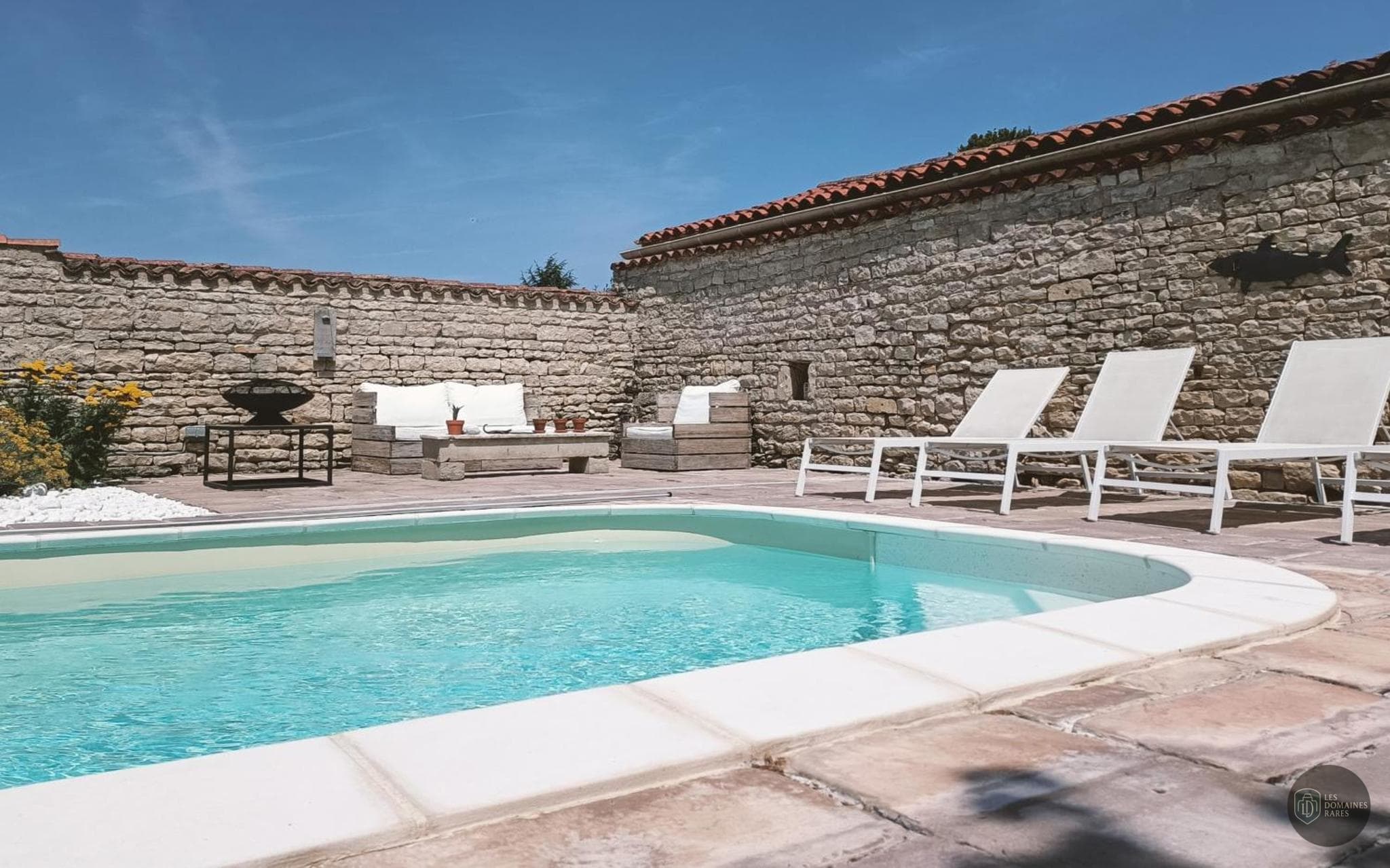 Piscine et activités de l'hôtel Villa Marie à Ramatuelle en Provence-Alpes-Côte d'Azur