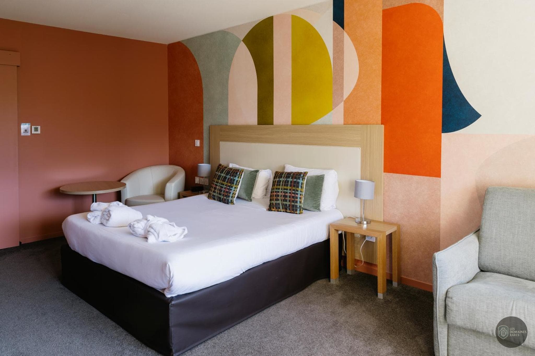 Chambre de l'hôtel Villa Marlioz en Auvergne-Rhône-Alpes - séminaire savoie