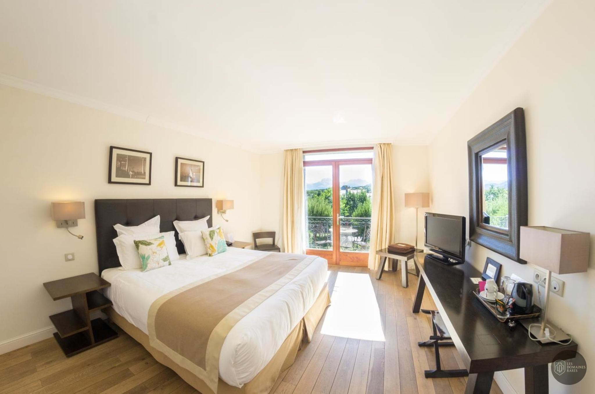 Chambre du château Villa Morelia à Jausiers en Provence-Alpes-Côte d'Azur
