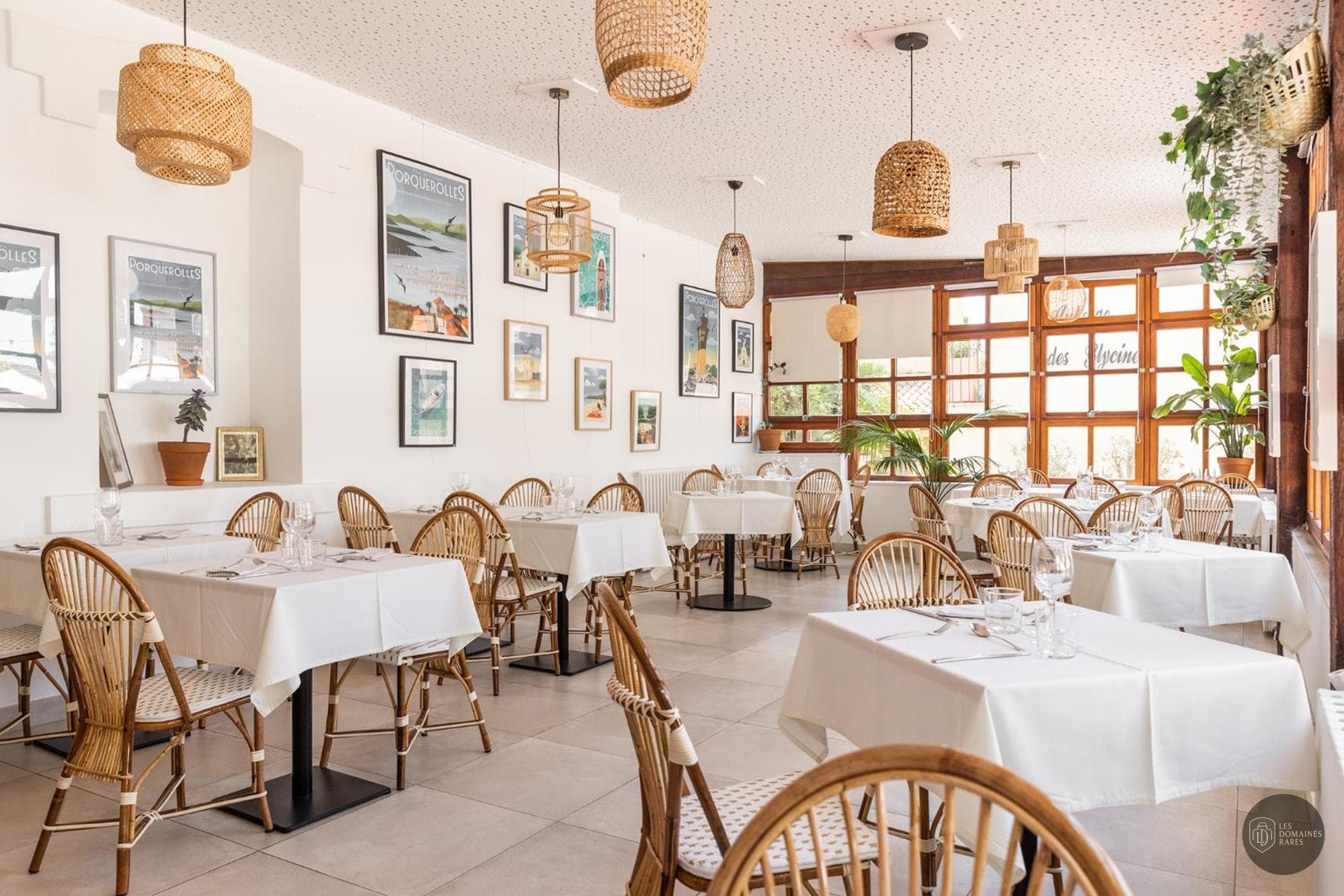 Restaurant de l'hôtel Villa Sainte Anne en Provence-Alpes-Côte d'Azur