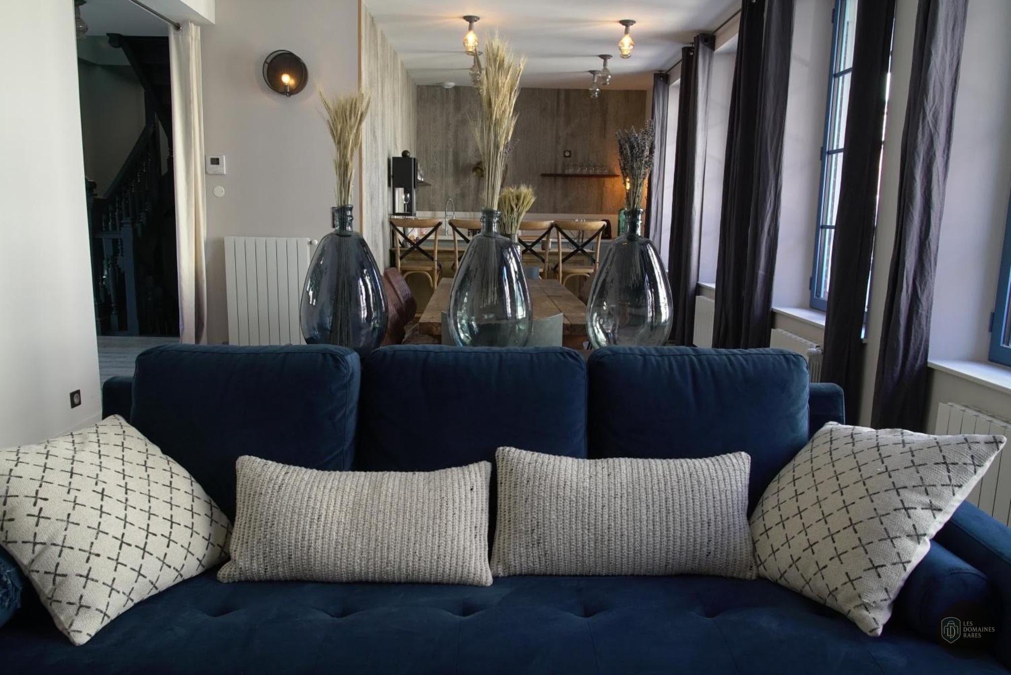 Espace intérieur de l'hôtel Villa d’Eaux à Deauville en Normandie