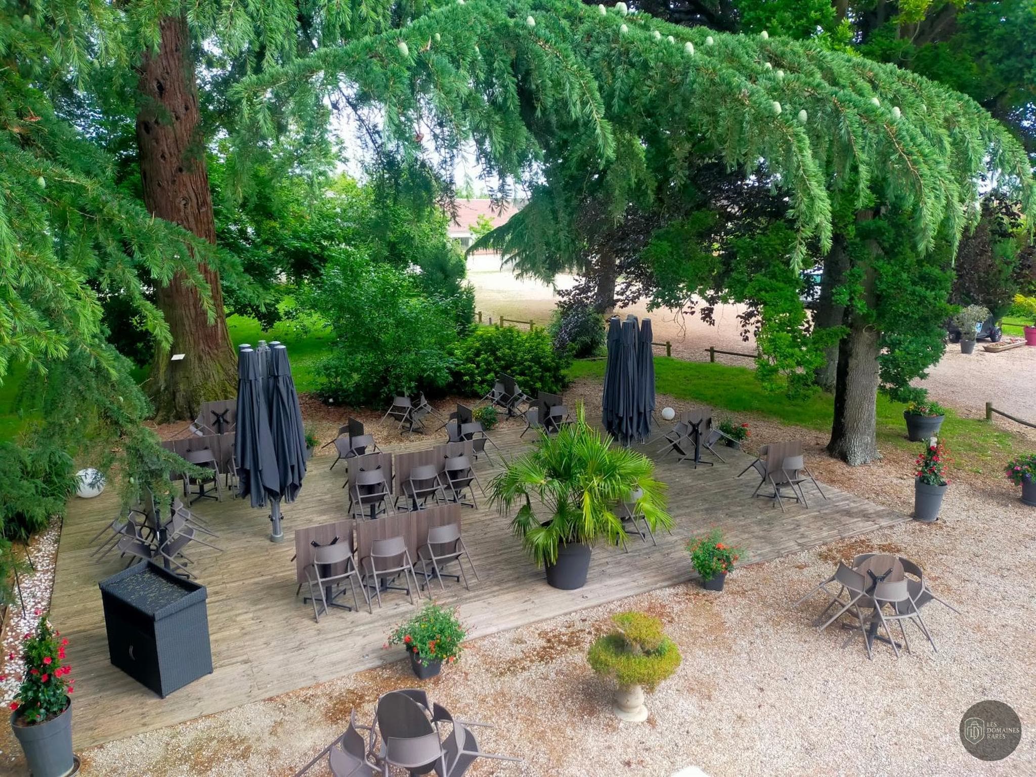 Vue extérieure de la villa Villa des Bordes en Centre-Val de Loire