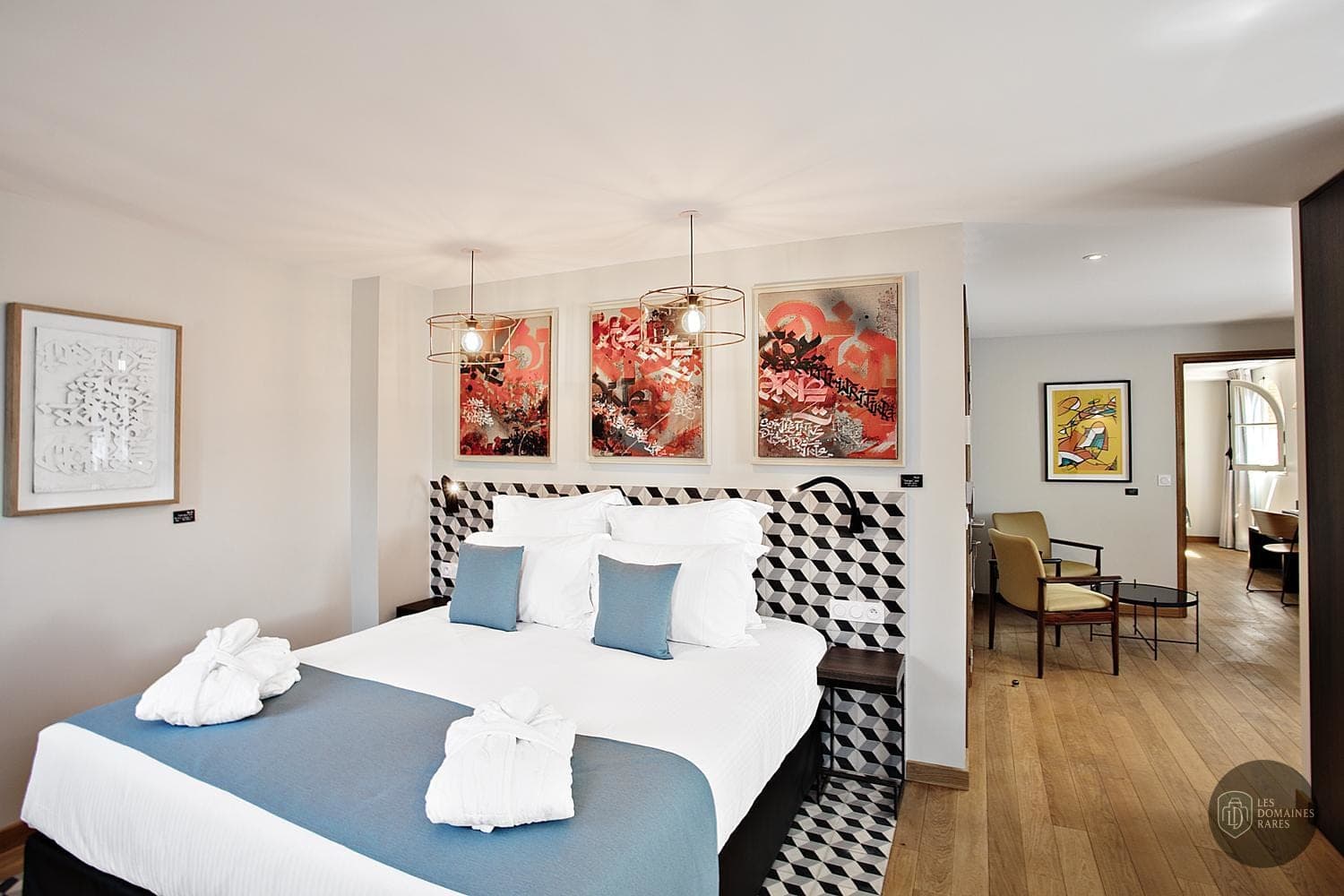 Chambre de l'hôtel Villa du Taur en Occitanie - séminaire haute-garonne