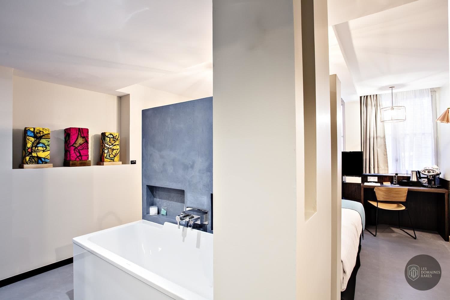 Chambre de l'hôtel Villa du Taur en Occitanie