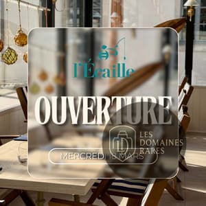 Restaurant L'Écaille, tables et chaises