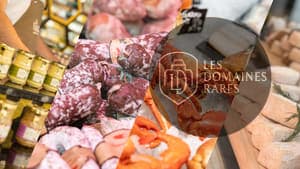 Assortiment de produits gastronomiques proposés
