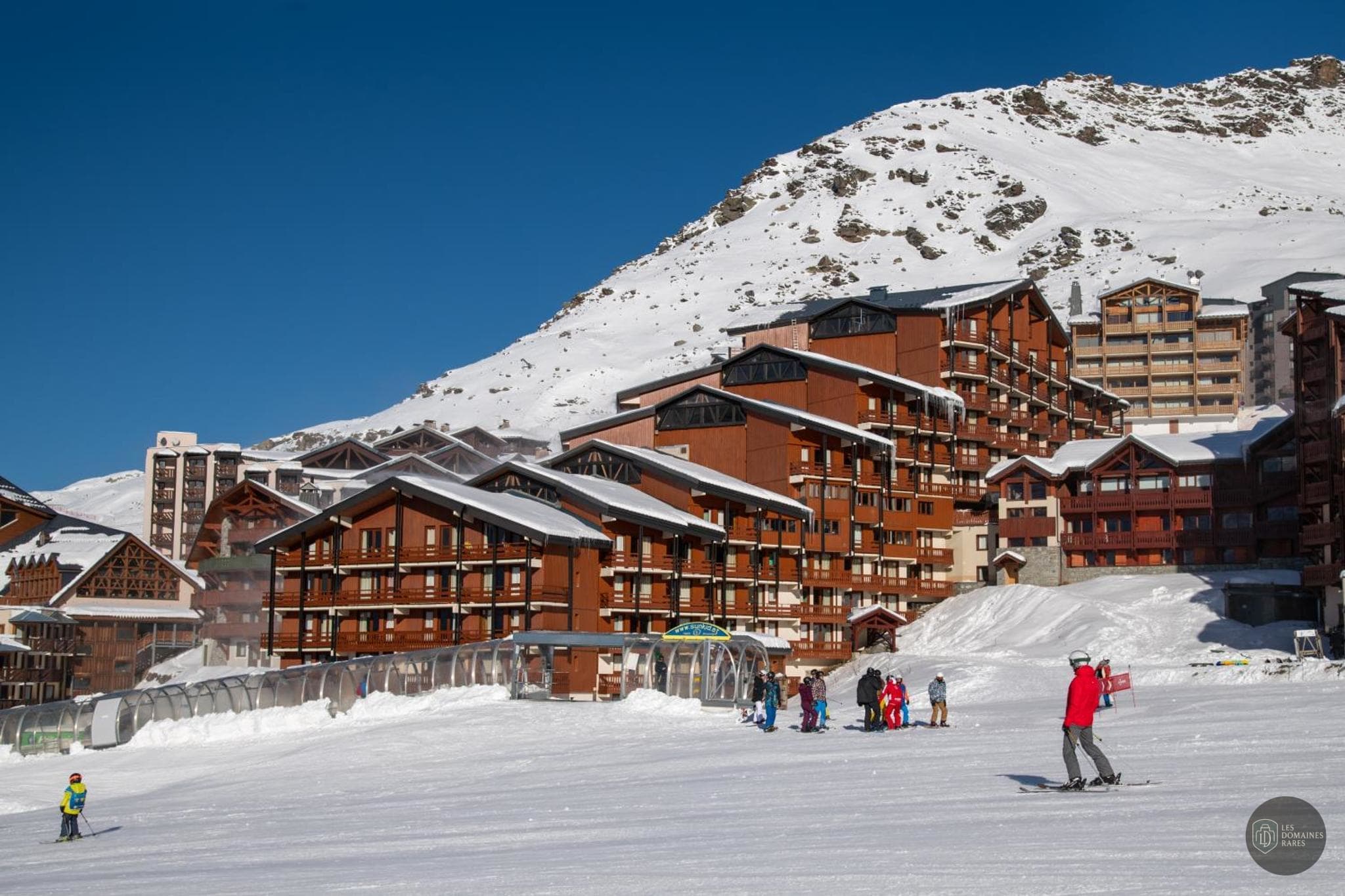 Vue de l'hôtel Village Montana à Tignes en Auvergne-Rhône-Alpes