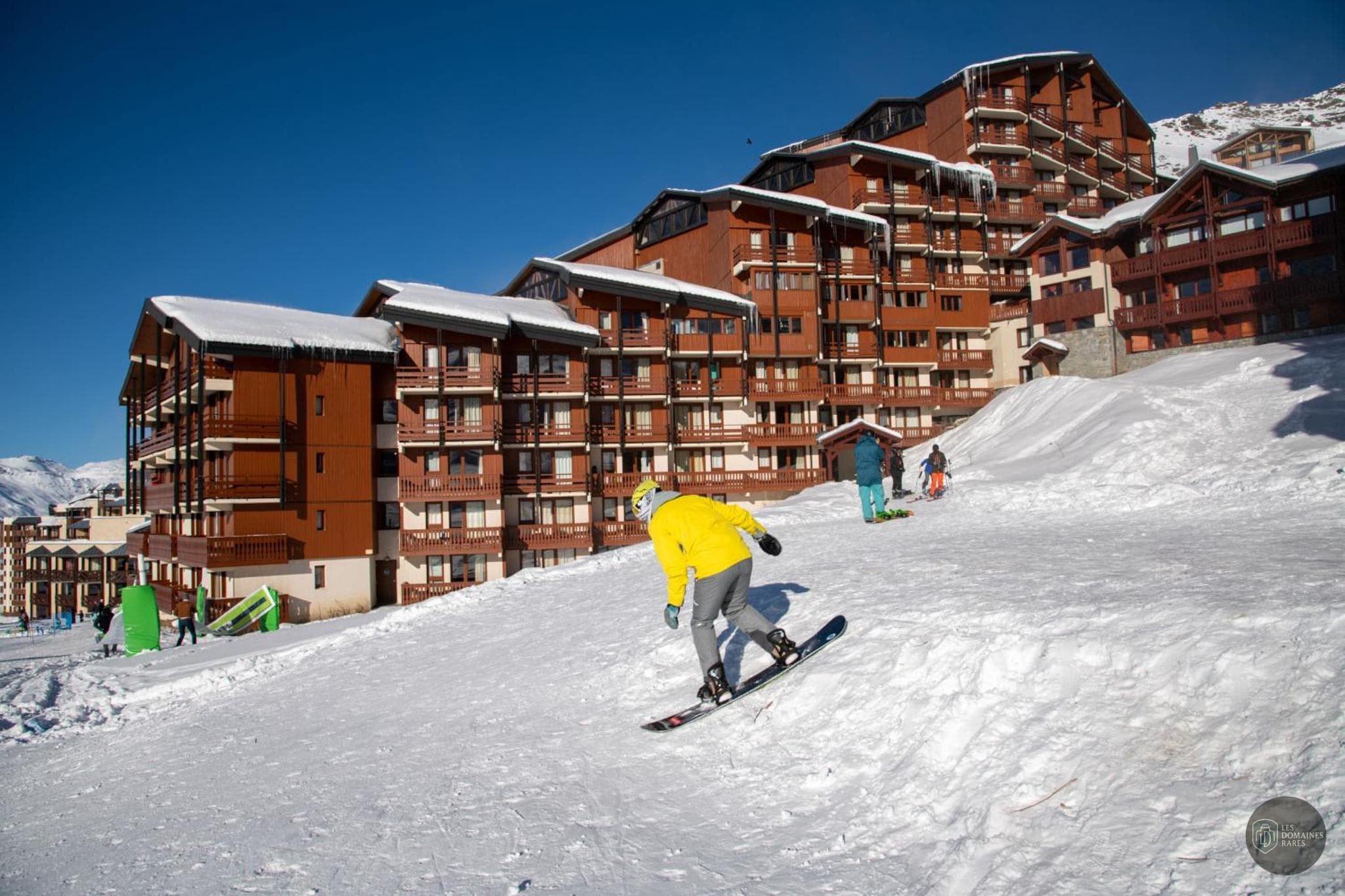 Vue de l'hôtel Village Montana à Tignes en Auvergne-Rhône-Alpes