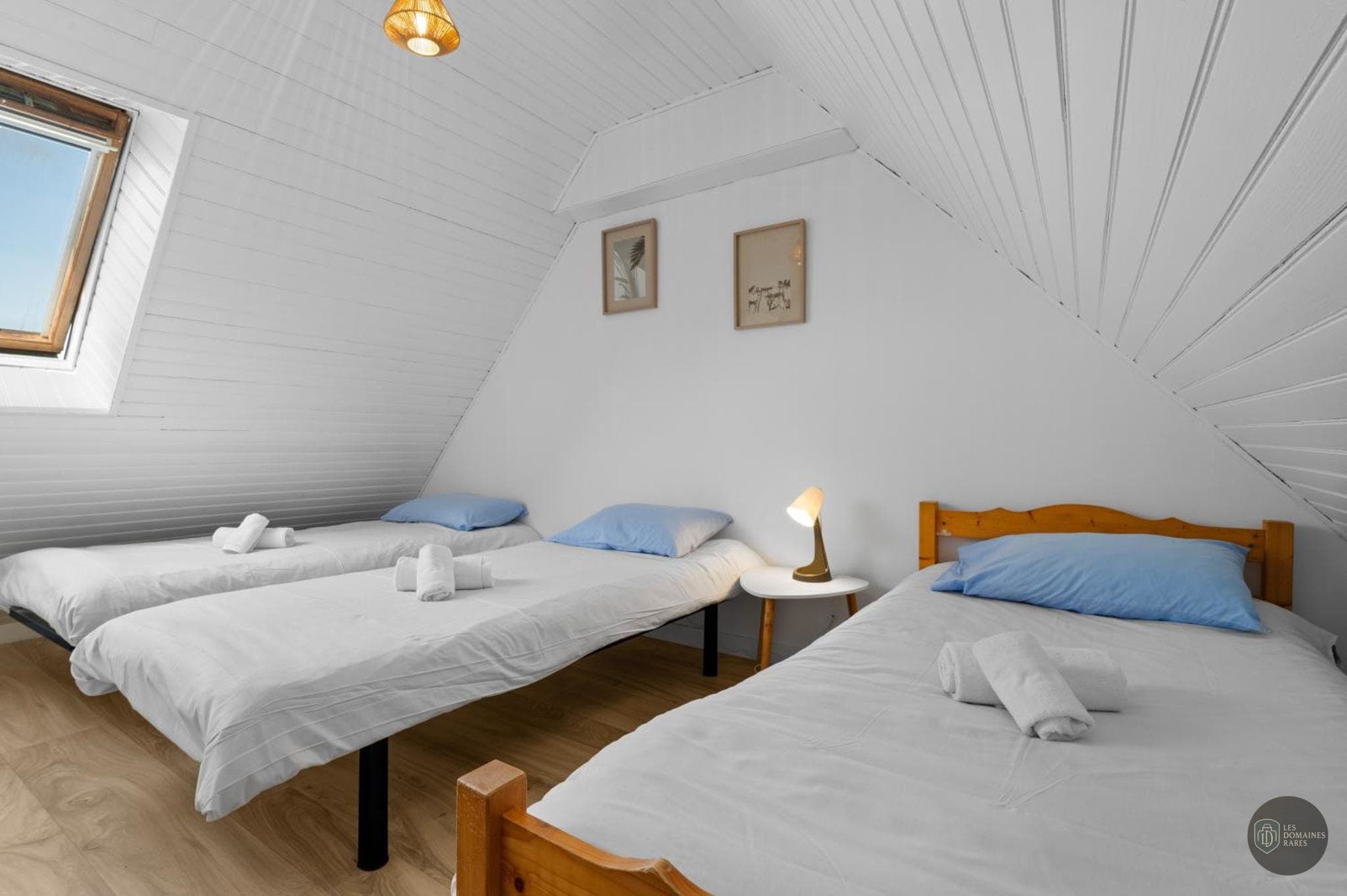 Chambre du lieu Village Vacances Kerfetan en Bretagne - séminaire morbihan (56)