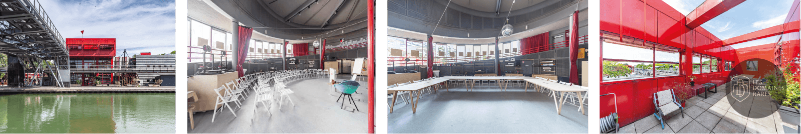 Salle de réunion 1 du moulin Villette Makerz en Île-de-France