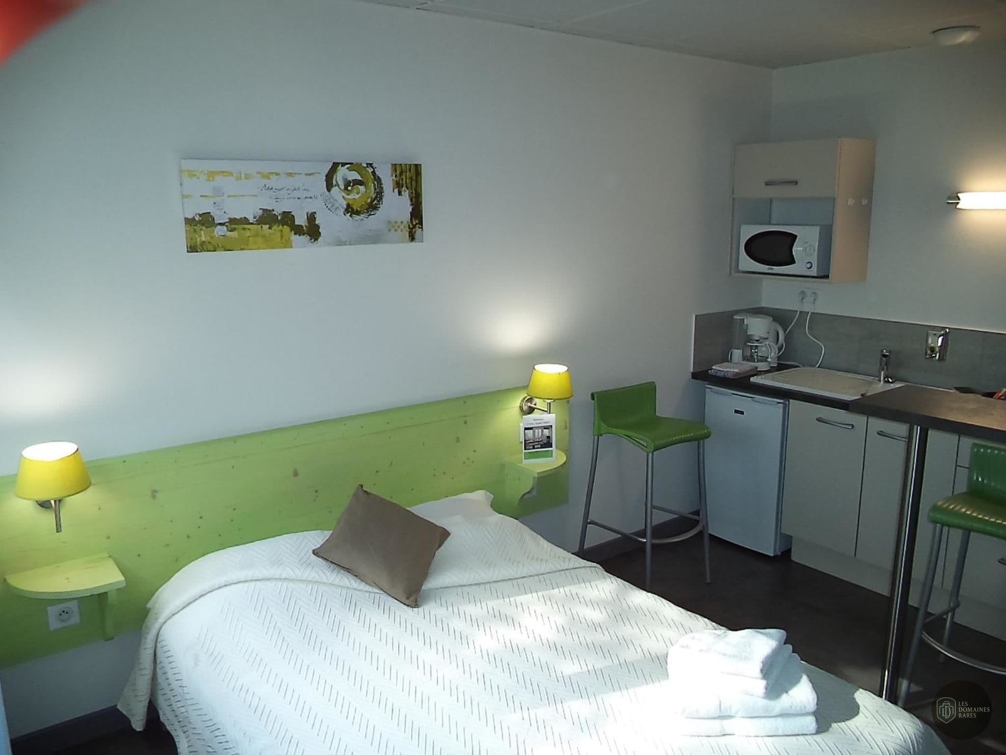 Chambre de l'hôtel West Appart'hôtel à Bessines en Nouvelle-Aquitaine - séminaire deux-sèvres (79)