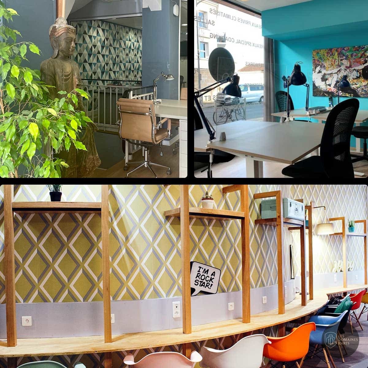 Espace intérieur du domaine Wigi Pessac à Pessac en Nouvelle-Aquitaine