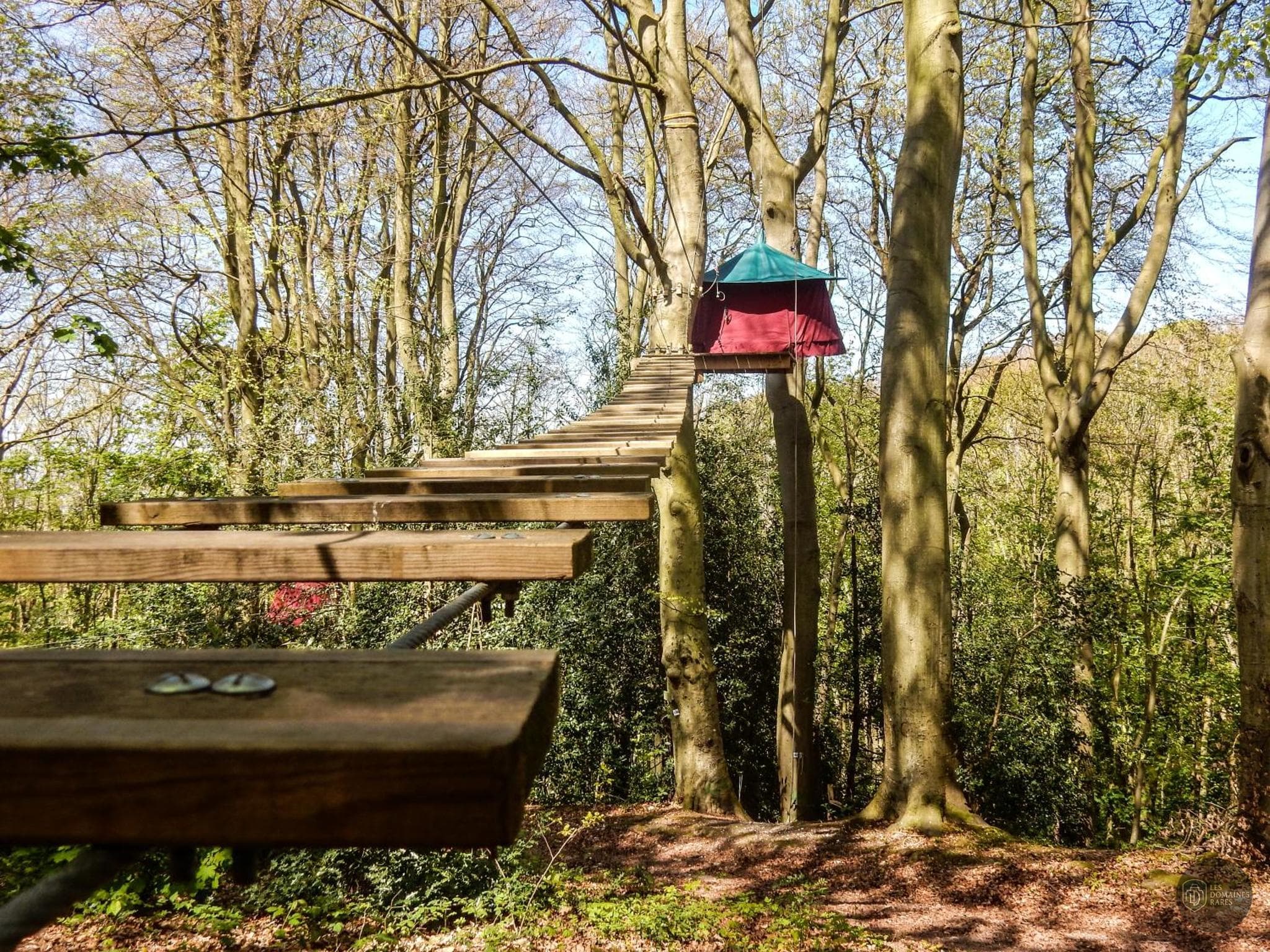 Vue extérieure du lieu Woody Park à Fécamp en Normandie