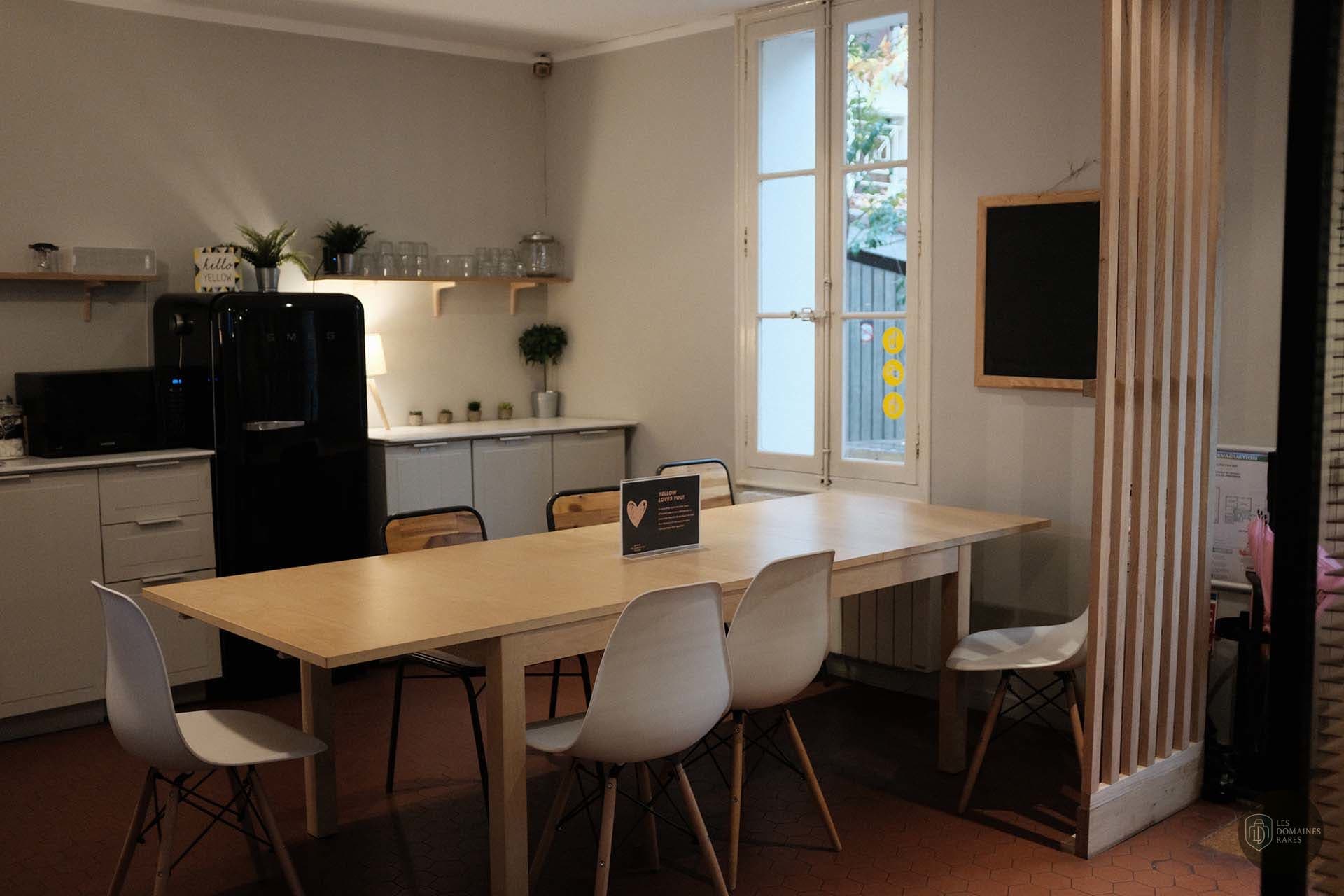 Restaurant de l'espace de coworking Yelloworking en Provence-Alpes-Côte d'Azur - séminaire bouches-du-rhône