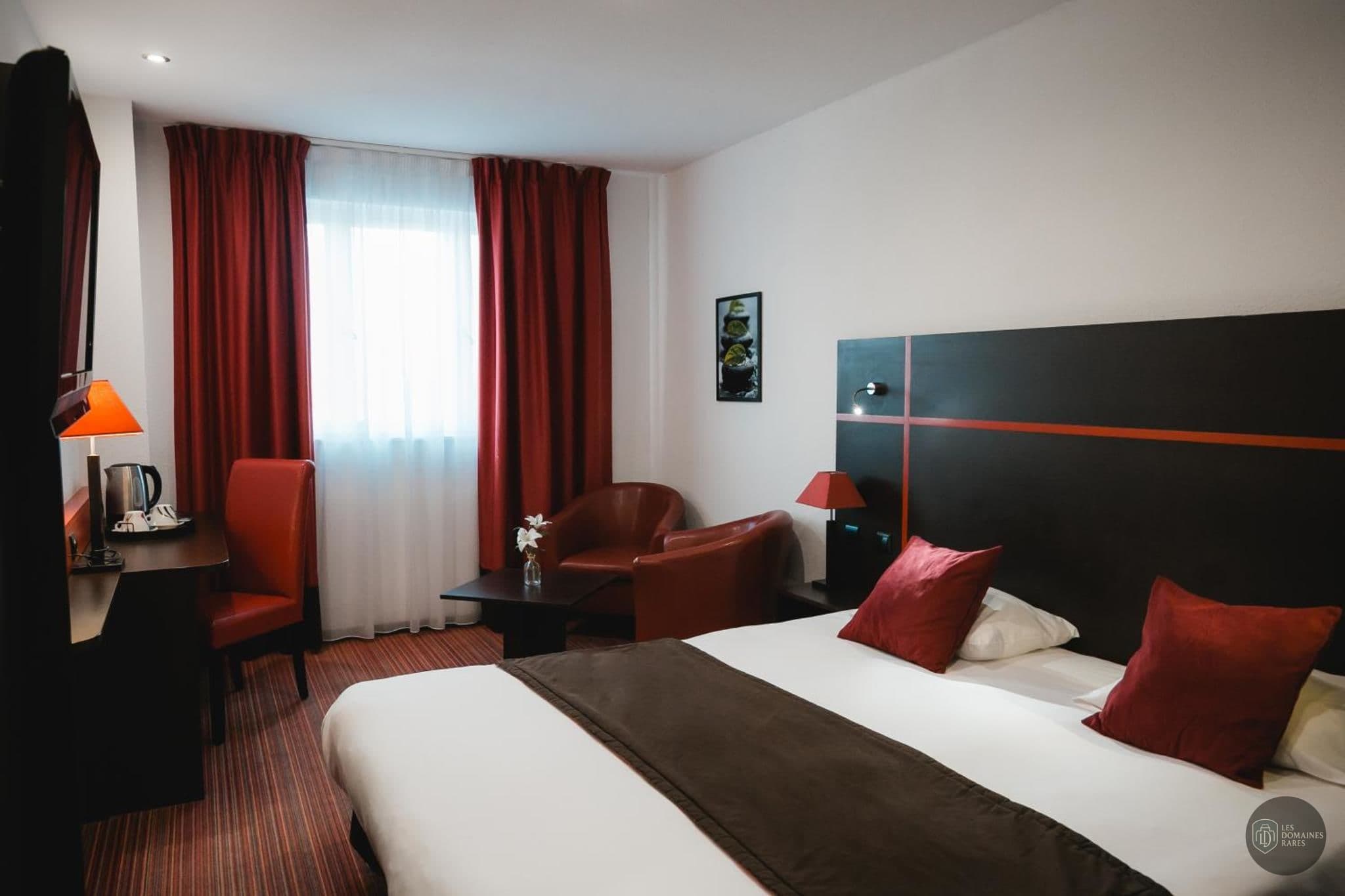 Chambre de l'hôtel Zenia Hôtel et Spa à Cambrai en Hauts-de-France - séminaire cambrai, france