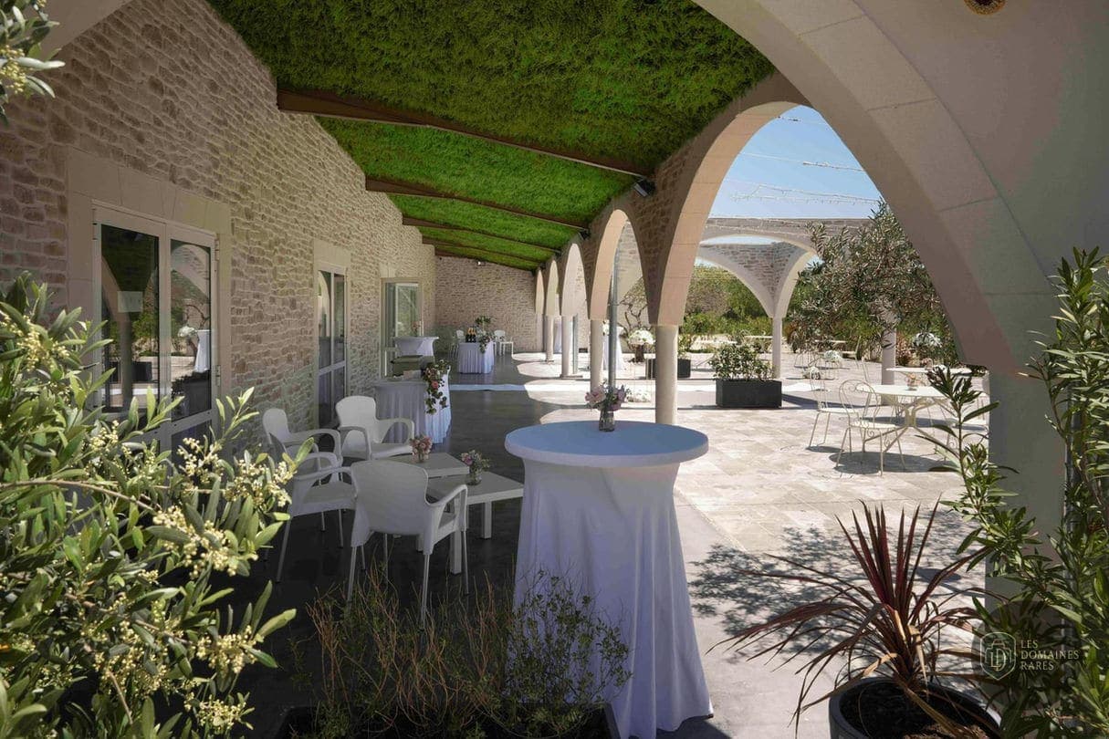 Vue extérieure de la ferme la Villa Malta en Provence-Alpes-Côte d'Azur